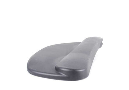 Tapa embellecedora brazo limpiaparabrisas derecho OEM 61617035103 para BMW E60, E61, E63, E64. Original BMW.