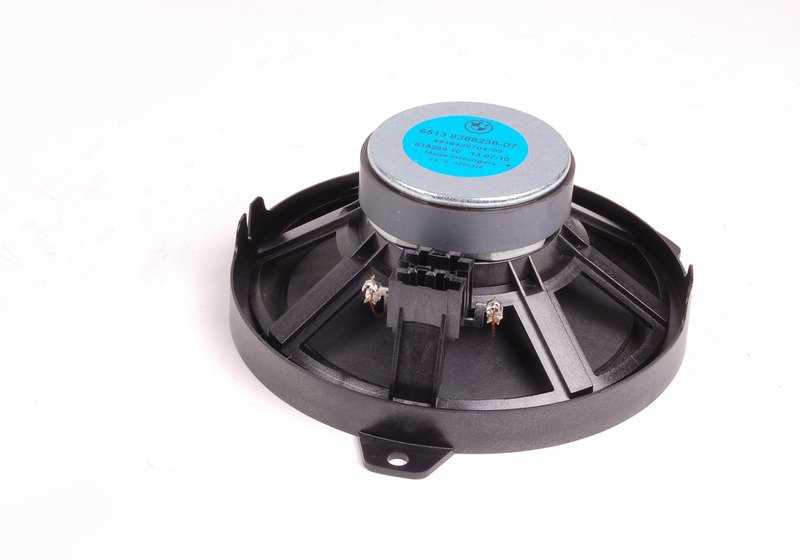 Altavoz de graves HiFi OEM 65138368238 para BMW E46. Original BMW.