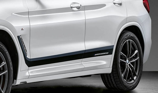 Folios deportivos M Performance para BMW X3 G01, G08, X4 G02 (OEM 51145A26A67). Original BMW