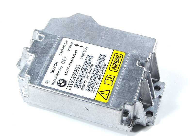 Airbag Control Unit for BMW 1 Series E81, E82, E87 3 Series E90, E91, E92 X1 E84 MINI R50, R52, R53 (OEM 65779184432). Original BMW