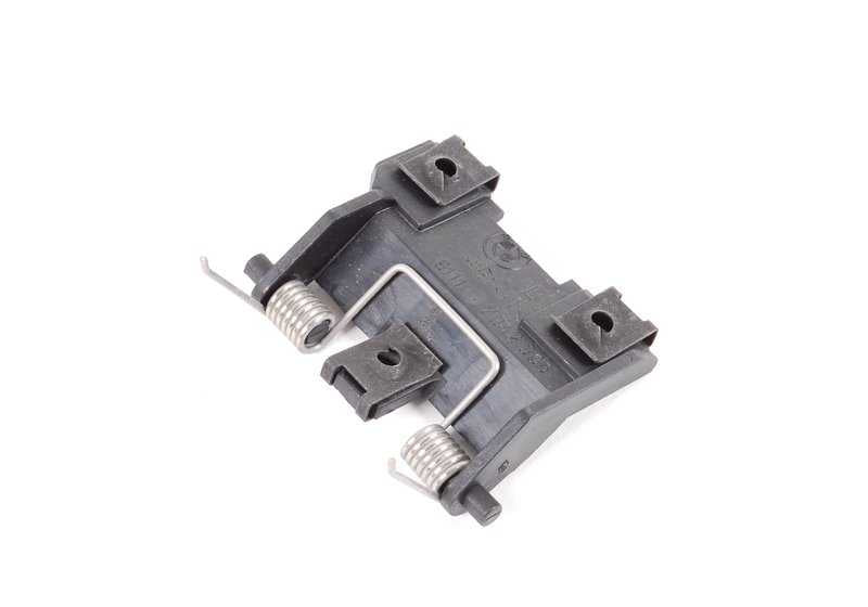 Soporte izquierdo de paragolpes delantero OEM 51117042305 para BMW Serie 7 E65 y E66 (730d, 730i, 735i, 740d, 745i). Original BMW.