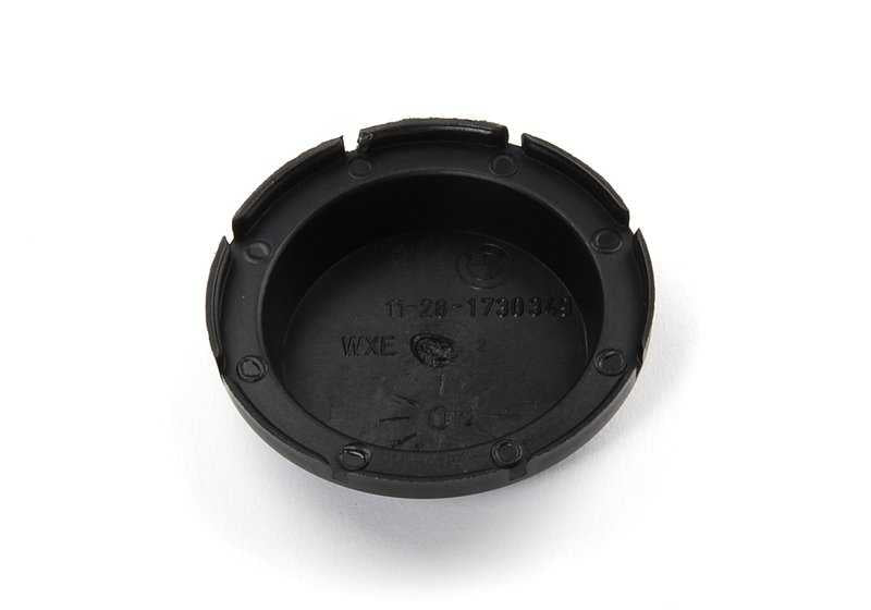 Tapa protectora OEM 11281730349 para BMW E36, E46, E90, E92, E93, E34, E39, E60, E61N, E63, E64, E38, E53, E85, E86. Compatible con múltiples sistemas de correa. Original BMW.