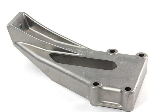Soporte izquierdo del motor OEM 11811136537 para BMW E34 520i y 525i (modelos con motor M50, caja manual y automática). Original BMW.