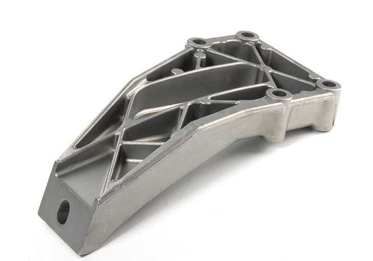 Soporte izquierdo del motor OEM 11811136537 para BMW E34 520i y 525i (modelos con motor M50, caja manual y automática). Original BMW.