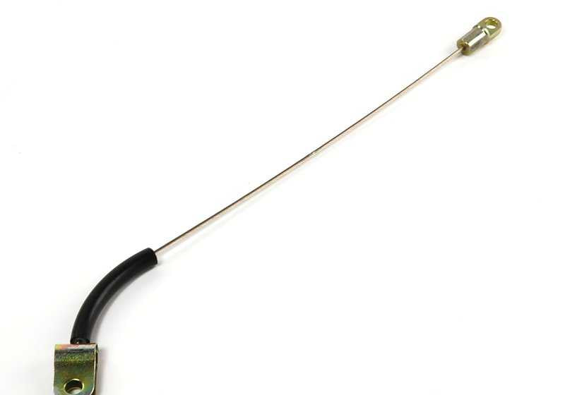 Cable apertura maletero OEM 51251932350 para BMW E30. Repuesto original para sistema de apertura de maletero trasero. Compatible únicamente con BMW E30. Pieza original BMW.