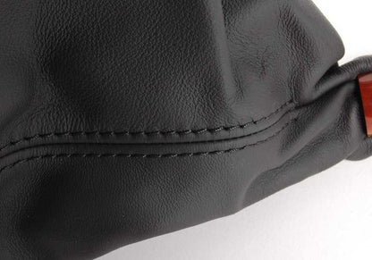 Leather case with lighting for gear lever OEM 25112229055 for BMW E39. Original BMW.