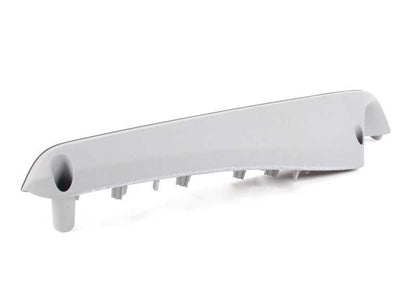 Reposabrazos delantero izquierdo gris OEM 51417049671 para BMW E46. Original BMW.