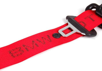 Front left upper strap for BMW 3 Series E36 (OEM 72112257463). Original BMW