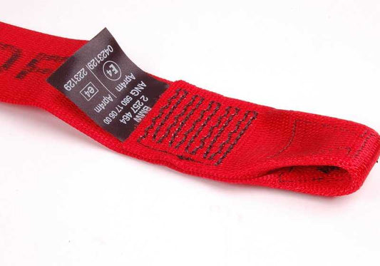 Cinturón de seguridad delantero derecho "BMW Motorsport" OEM 72112257464 para BMW E36. Original BMW.