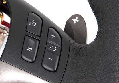 Volante de cuero M con airbag para cambio SMG OEM 32342282222 para BMW E46. Original BMW.