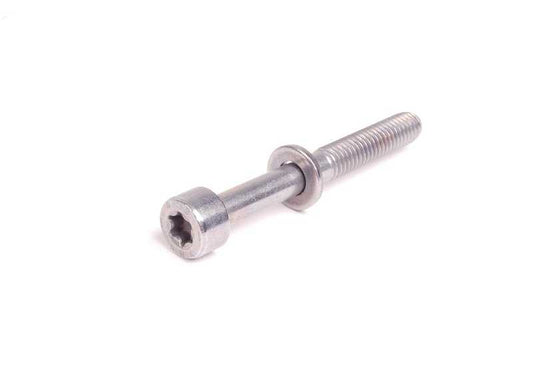 Screw with washer OEM 07129905599 for BMW E90, E92, E93, i3 (I01 models). Original BMW.