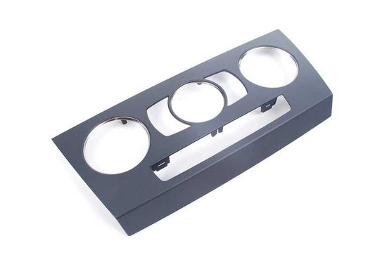 Carcasa frontal panel control aire acondicionado OEM 51459137564 para BMW E92, E93. Original BMW.