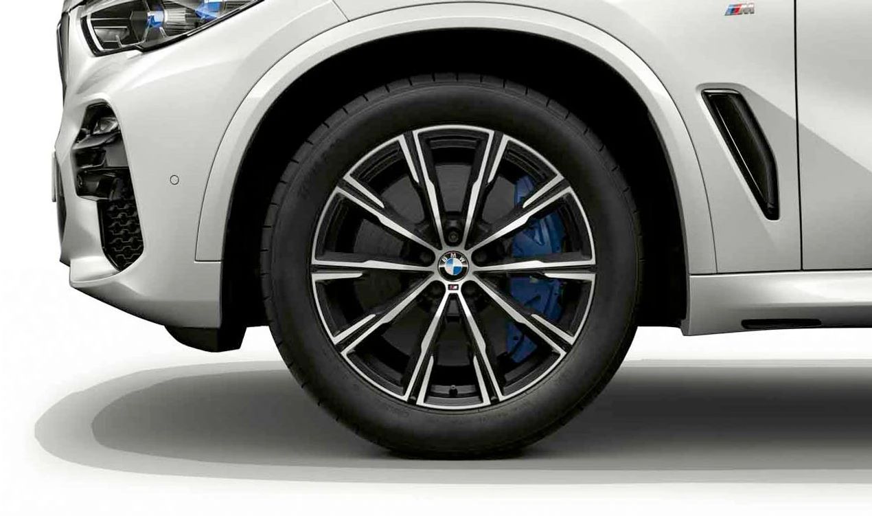 Original BMW M Styling 740 star rims OEM 36118071996 for BMW G05 (X5), BMW G18 (Series 5 GTE), BMW G06 (X6). Genuine BMW.