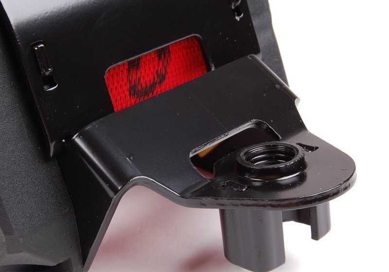 Roter Sicherheitsgürtel "BMW Motorsport" OEM 72112257467 für BMW E36 {316i (alle angegebenen Modelle und Übertragungen)}. Original BMW.