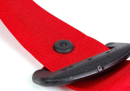 Roter Sicherheitsgürtel "BMW Motorsport" OEM 72112257467 für BMW E36 {316i (alle angegebenen Modelle und Übertragungen)}. Original BMW.