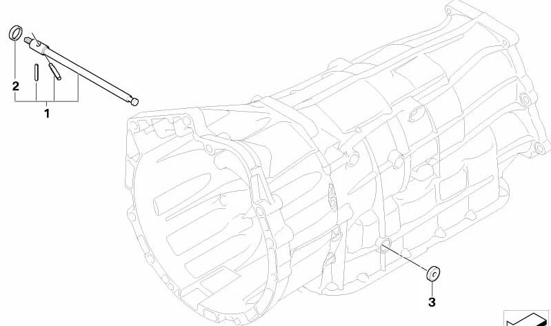 Tapa de cierre OEM 24507633598 para BMW E90, E91, E92, E84, E83. Original BMW