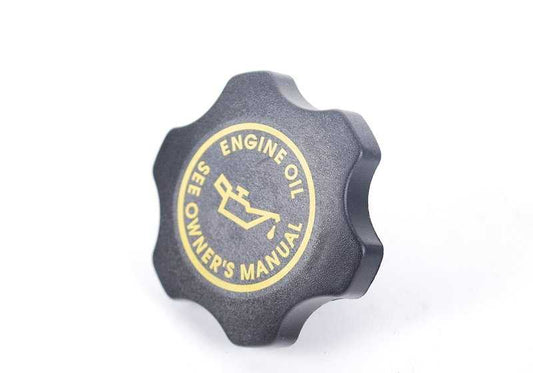 Tapa de llenado de aceite OEM 11121486686 para MINI R50, R52, R53. Original MINI.