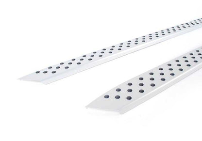 OEM aluminum stroke set 51950443731 for BMW X6 E71, E72. Complete assembly kit to add lateral strokes. Original BMW.