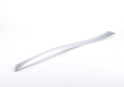 Moldura aluminio consola central derecha OEM 51166969542 para BMW E70, E70N, E71, E72. Pieza original BMW.