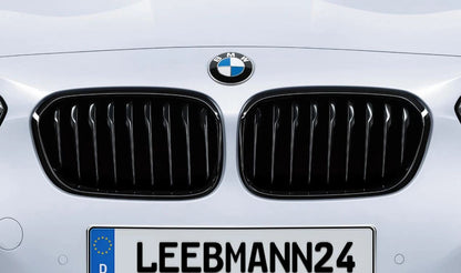 Parrilla frontal negra brillante M Performance OEM 51712240773 para BMW F20, F21 (todos los modelos compatibles sin Night Vision S6UKA). Original BMW.