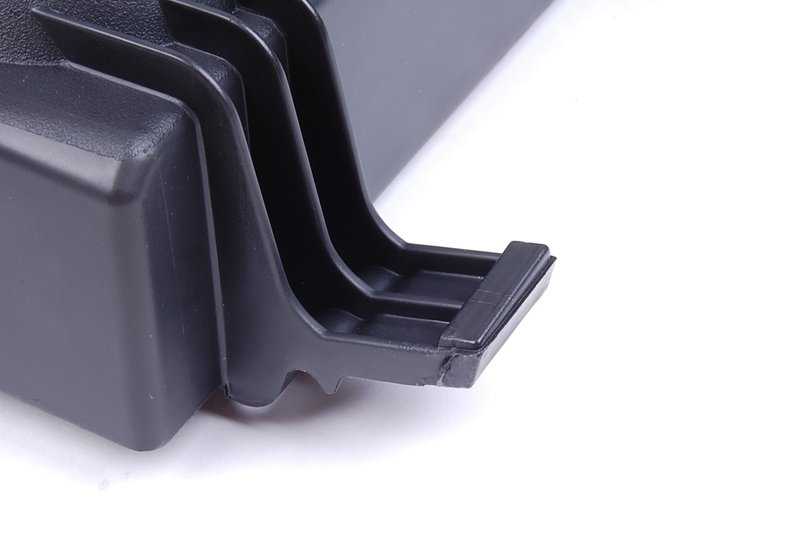 Tapa caja del filtro de aire izquierda OEM 64316913503 para BMW E60, E61, E63, E64. Original BMW.