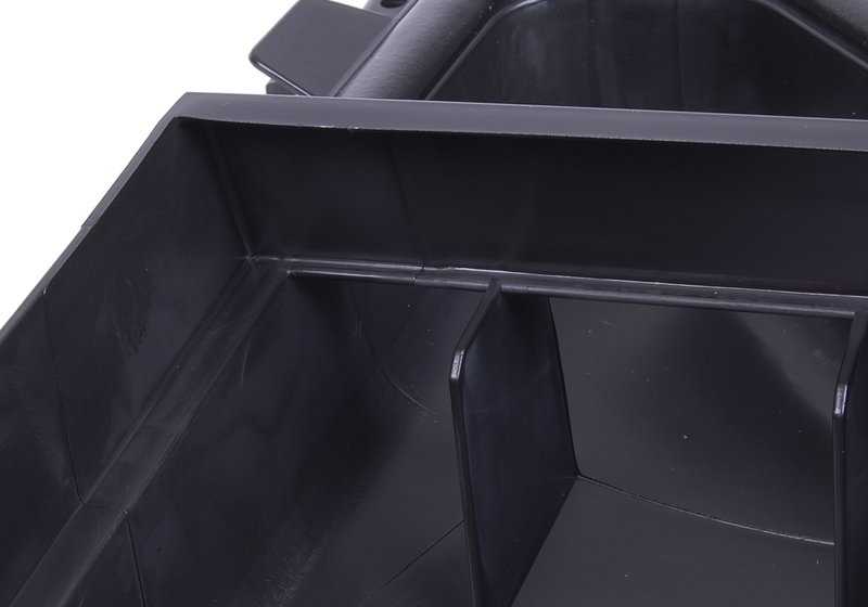Tapa caja del filtro de aire izquierda OEM 64316913503 para BMW E60, E61, E63, E64. Original BMW.