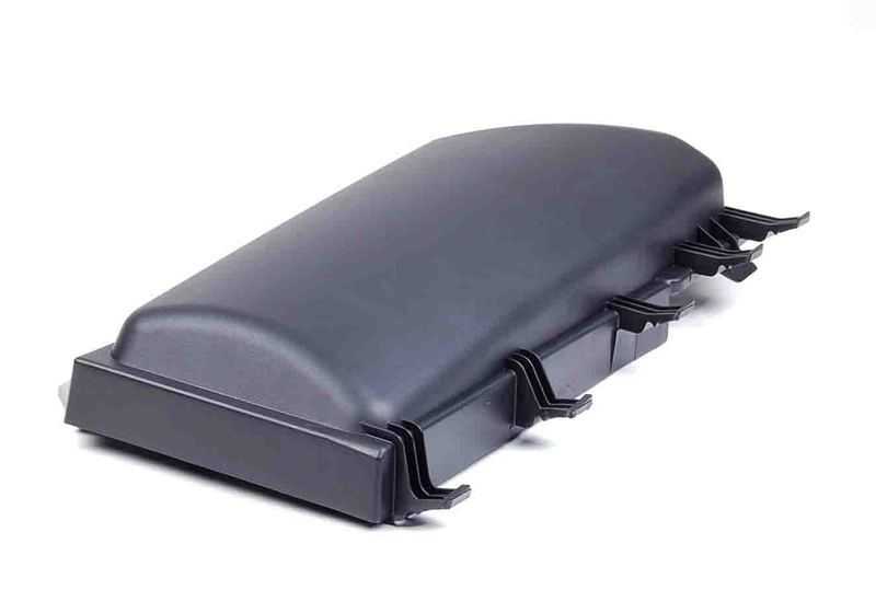 Tapa caja del filtro de aire izquierda OEM 64316913503 para BMW E60, E61, E63, E64. Original BMW.