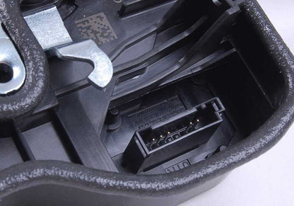 Cerradura de puerta derecha OEM 51215A36E84 para BMW X5 E70 (todos los modelos: 3.0d, 3.0sd, 3.0si, 4.8i, M, xDrive30d, xDrive35i, xDrive40d, xDrive40i, xDrive50i). Original BMW.