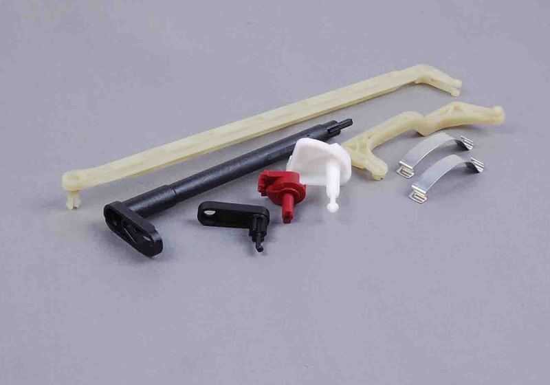 Air conditioning levers and small parts kit OEM 64118372791 for BMW E46, E83 (X3). Original BMW.