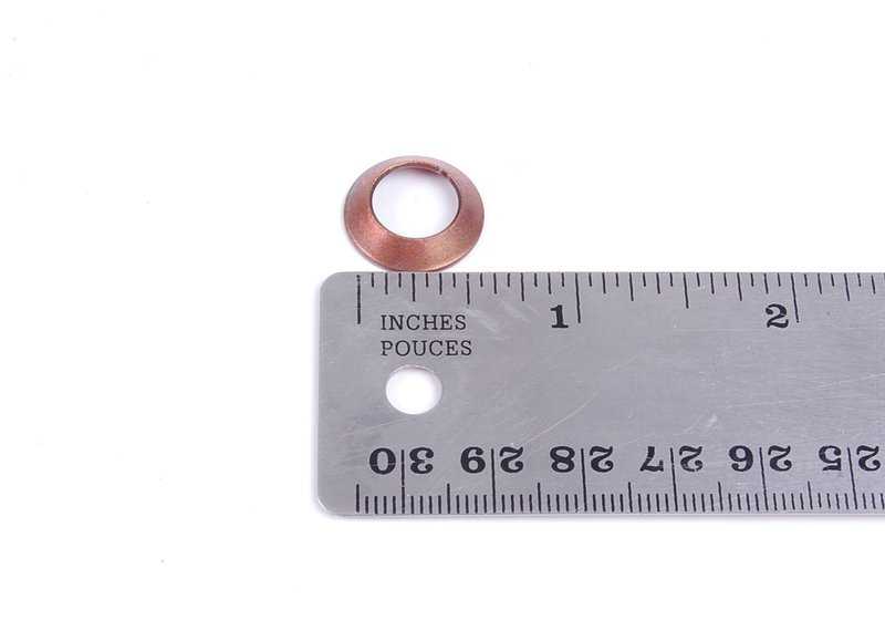 Junta de sellado OEM 64531350489 para BMW E21, E12, E24. Original BMW.