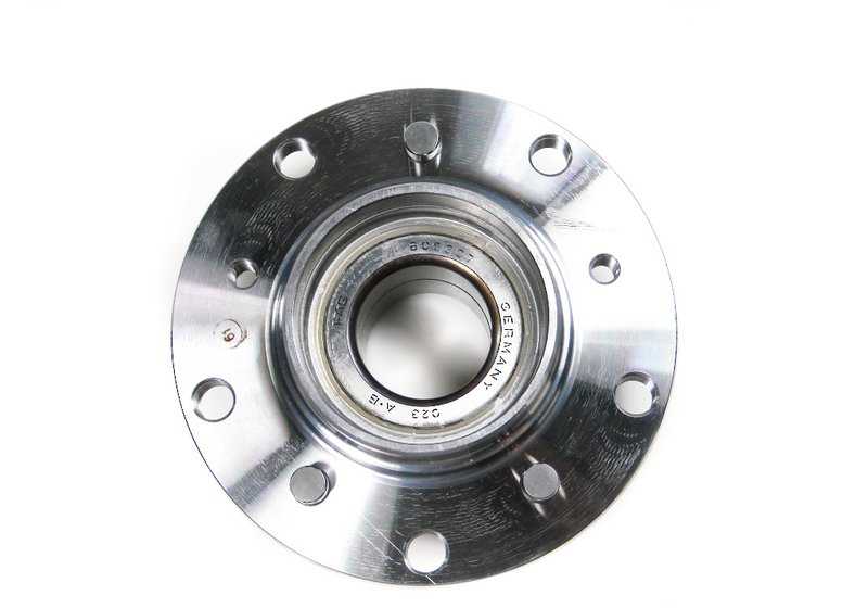 Moyú de rueda con rodamiento delantero OEM 31222229501 para BMW E46, E85, E86. Original BMW.