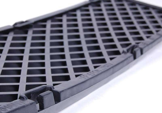 Rejilla central delantera OEM 51117135573 para BMW Serie 7 E65 y E66. Compatible con modelos 730d, 730i, 740i, 745d, 750i, 760i (2003–2008). Original BMW.