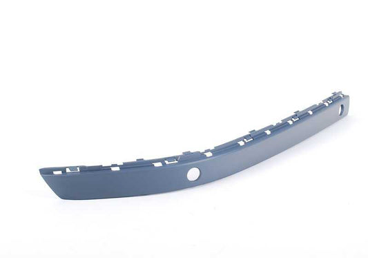 Moldura parachoques delantera derecha imprimada OEM 51117142246 para BMW E65, E66. Acabado Chromeline. Recambio original BMW.