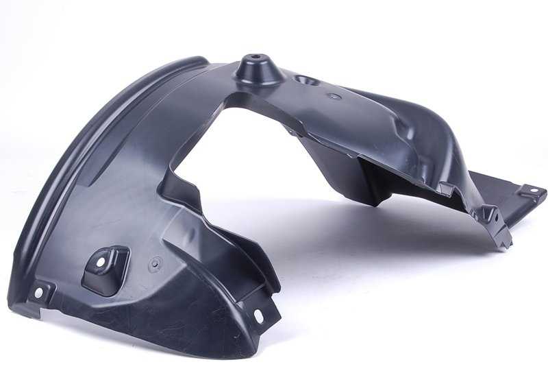 Protector paso de rueda delantero derecho OEM 51717207650 para BMW E82. Original BMW.