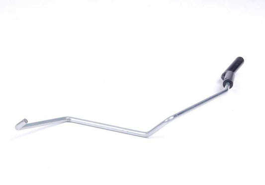 Varilla de cierre izquierda OEM 51211499778 para MINI R50, R52, R53. Compatible con modelos One y Cooper con cambio manual o automático. Pieza original MINI.