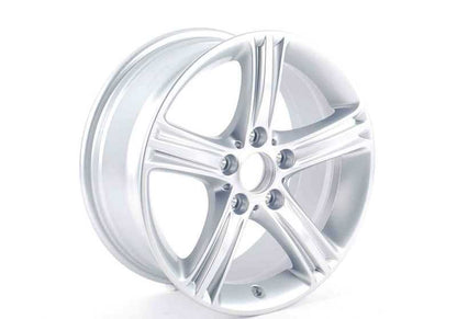 Llanta de aleación diseño estrella 393 17" OEM 36116796242 para BMW F30. Compatible con versiones 316d, 318d, 320d, 320i, 328i, 330e y más (2012-2015). Original BMW.