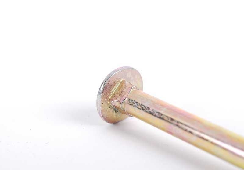 Parafuso redondo plano para BMW 3 E30 Series, 5 E34 Series, 7 E32 Series (OEM 32421708386). BMW original.