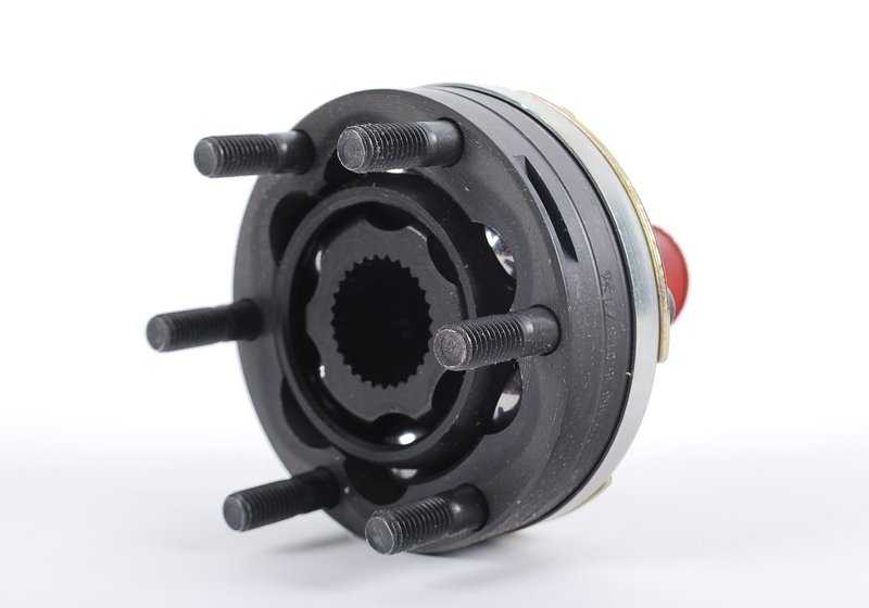 CV joint with knurled screw for BMW E39, E31 (OEM 26111229099). Original BMW