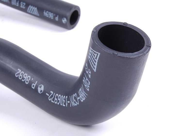 Tubo de admisión de aire OEM 11611306972 para BMW E28, E24, E23. Pieza original BMW.