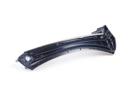Soporte manilla izquierda beige OEM 51417230853 para BMW Serie 3 E90, E91, E90 LCI, E91 LCI. Original BMW.