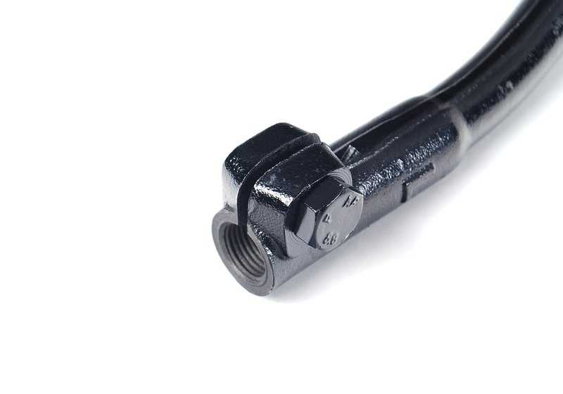 Barra de endereço esquerdo do OEM 32211141345 para BMW E38 725TDS, 728i. Compatível com versões automáticas e manuais. BMW original.