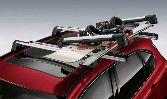 Soporte de esquís y snowboard extensible OEM 82722326527 para BMW E81, E82, E87, F20, F21, F40, F22, F44, F45, F46, F87, E46, E90, E91, E92, F30, F31, F34, F80, G20, G21, F32, F36, F82, E39, E60, E61, F07, F10, F11, F90, G30, G31, G32, E65, E66, F01