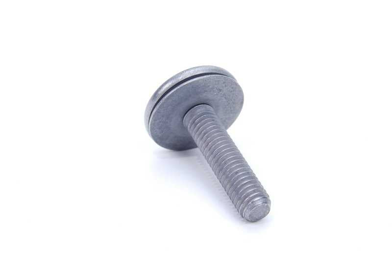 Countersunk screw for BMW E60, E60N, E61, E61N 5 Series, F07N, F10, F10N, F11, F11N, F18, F18N, E63, E63N, E64, E64N, F06, F06N, F12, F12N, F13, F13N 6 Series, E65, E66, F01, F01N, F02, F02N Series 7 (OEM 07147072901). Genuine BMW.