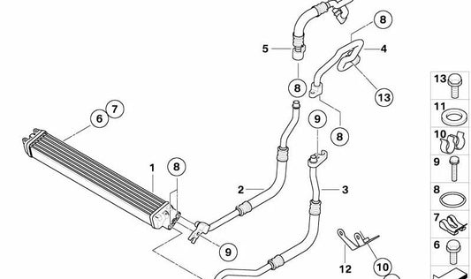 Sicherung für BMW 7 E65 -Serie (OEM 17117969420). Original BMW