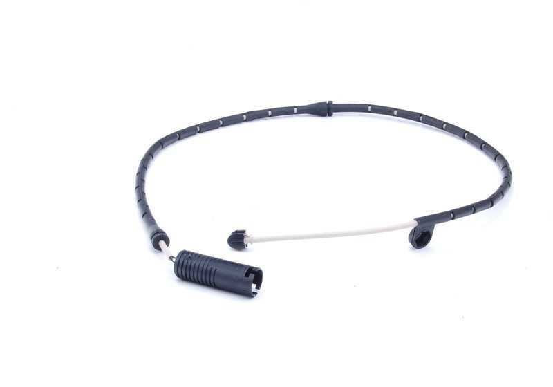 Brake pad set with brake pad sensor for BMW X5 E53 (OEM 34112180419). Original BMW