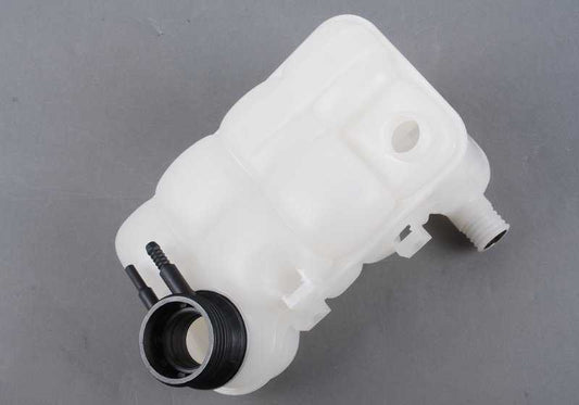 Depósito de expansión OEM 17111712641 para BMW E30 y Z3. Compatible con modelos 320i con motor M20 (manual y automático). Original BMW.