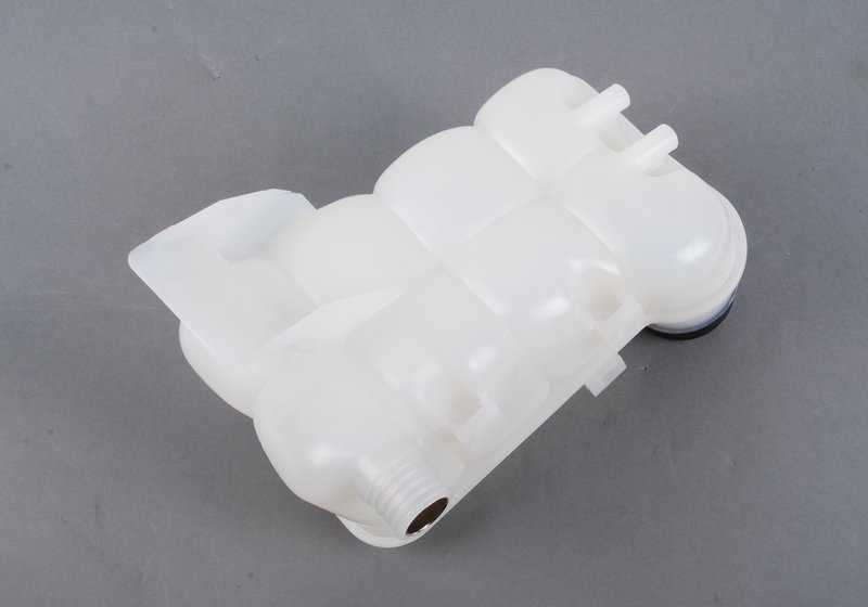 Depósito de expansión OEM 17111712641 para BMW E30 y Z3. Compatible con modelos 320i con motor M20 (manual y automático). Original BMW.