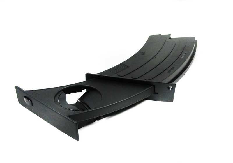 Soporte para bebidas interior OEM 51459125622 para BMW Serie 5 E60, E60 LCI, E61, E61 LCI. Original BMW.