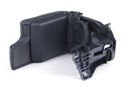 Apoyabrazos de cuero OEM 51168213628 para BMW E46. Original BMW.