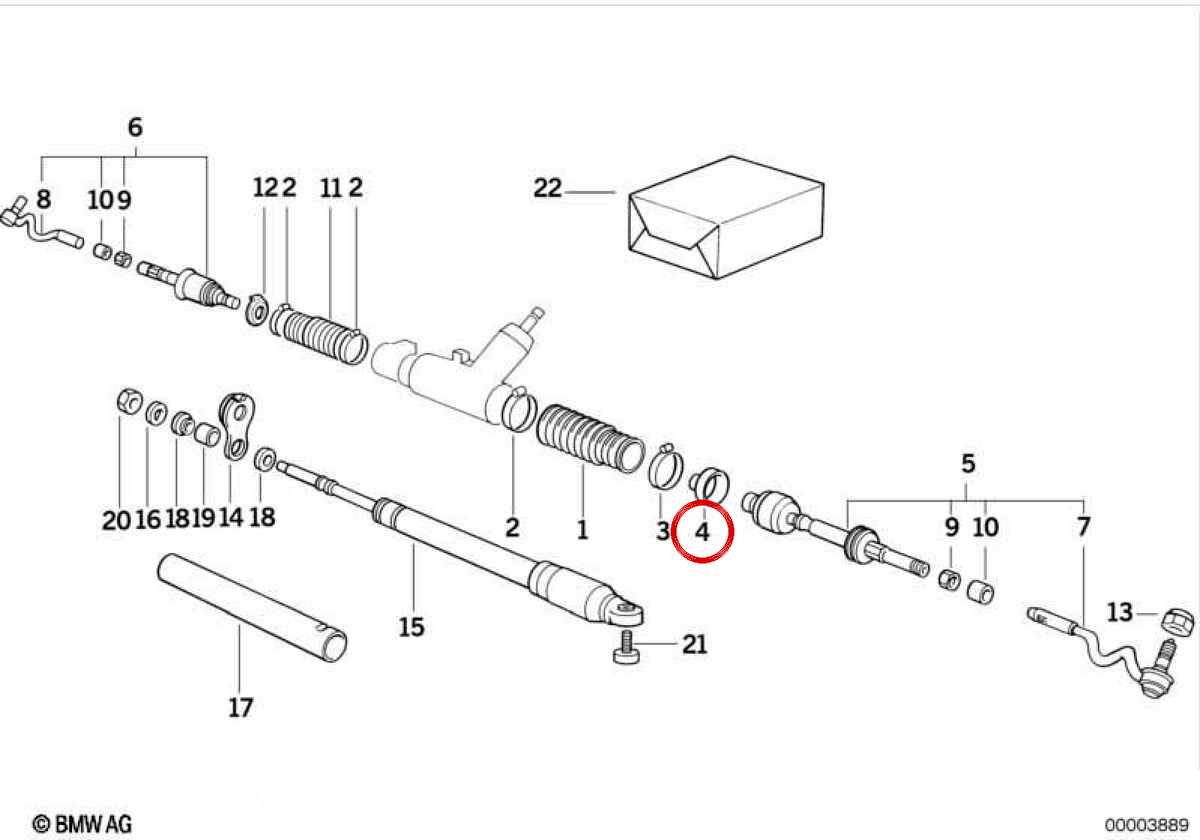 Safety Plate OEM 32111136526 for BMW E36, E34. Original BMW.